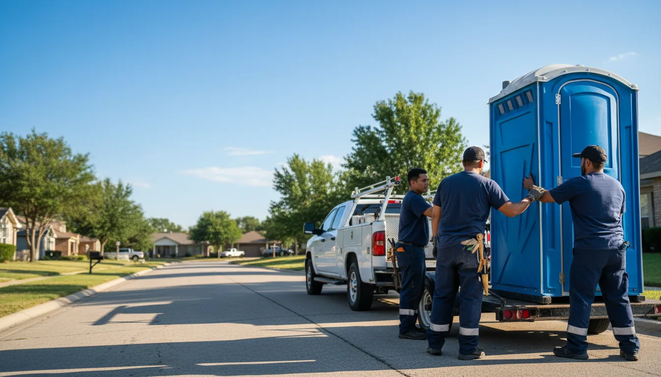 Portable Toilet Rental in Gilman, IL near me